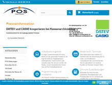 Tablet Screenshot of pos-cardsysteme.de